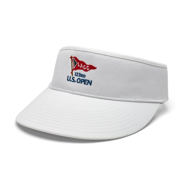 Men's Footjoy 2023 U.S. Open Tour Visor Hats White | BAWXZJM-98