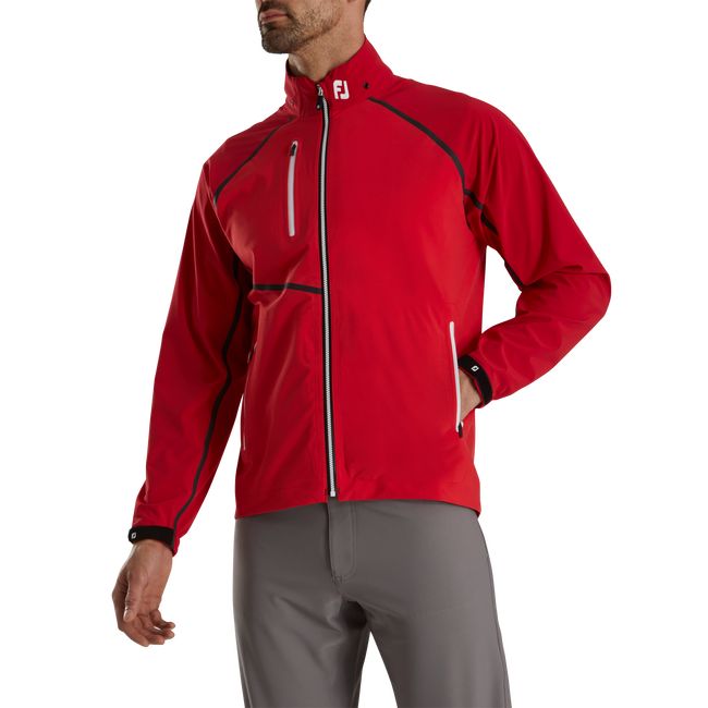 Men's Footjoy Hydrotour Rain Jackets Red | QDLJBAN-23