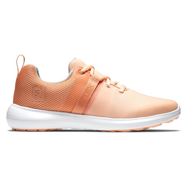 Women's Footjoy Flex Golf Shoes Orange | BSXUYCF-93