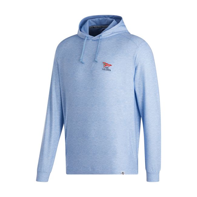 Men's Footjoy 2023 U.S. Open Lightweight Hoodie Light Blue | PERDIZW-29