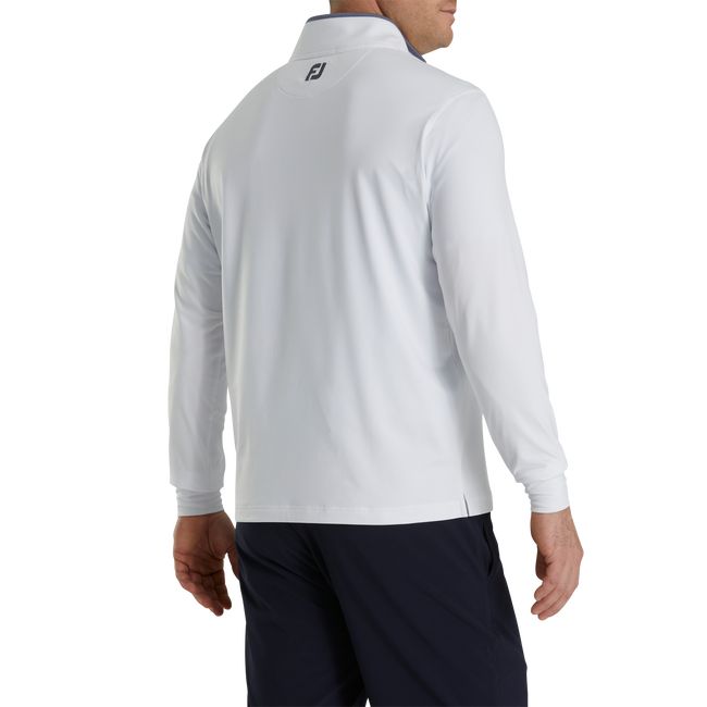 Men's Footjoy 2023 U.S. Open Quarter-Zip Pullover Sweatshirt White | ZEUAHVP-94