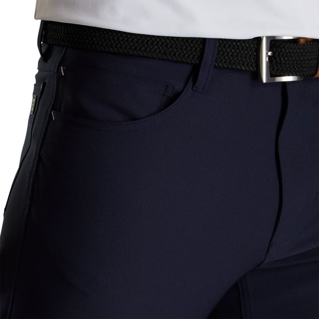 Men's Footjoy 5-Pocket Pants Navy | KMEYUDL-52