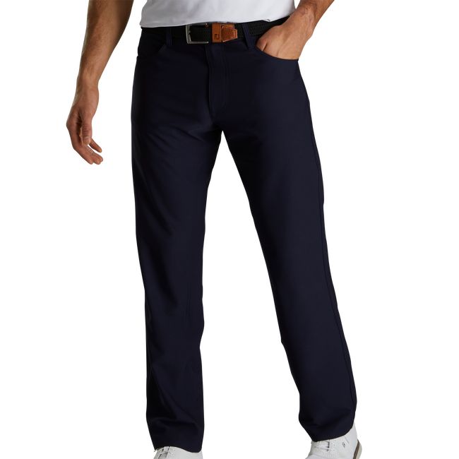 Men\'s Footjoy 5-Pocket Pants Navy | KMEYUDL-52