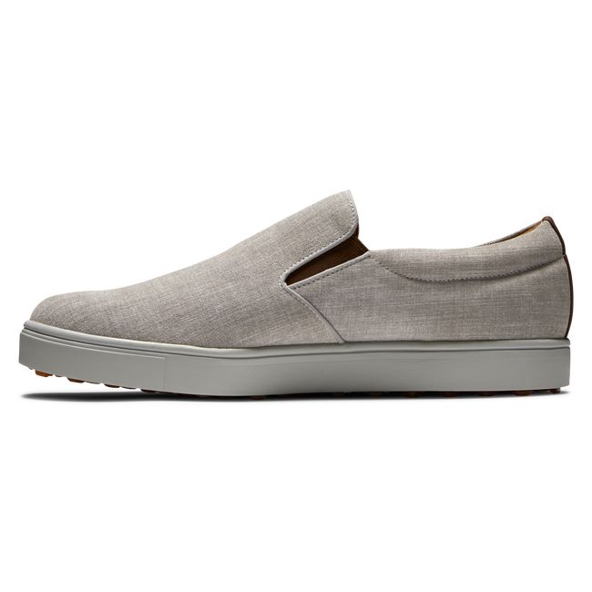 Men's Footjoy Club Casual Slip On White | KJHWXNB-73