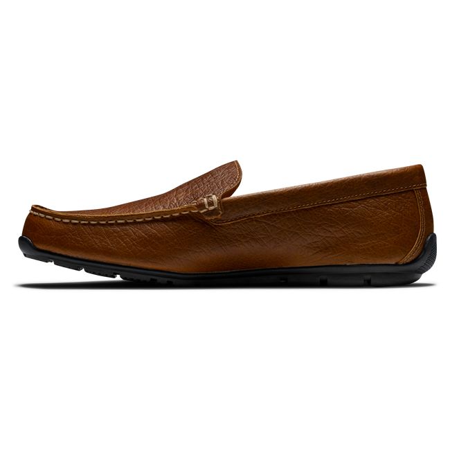 Men's Footjoy Club Casuals Loafers Brown | OCXAEIR-84