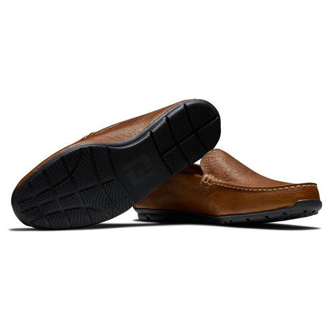 Men's Footjoy Club Casuals Loafers Brown | OCXAEIR-84