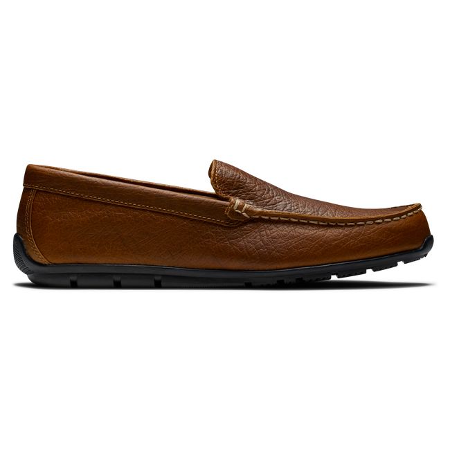 Men\'s Footjoy Club Casuals Loafers Brown | OCXAEIR-84