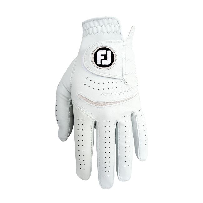 Men's Footjoy Contour Flx Golf Gloves White | SXZNVMW-20