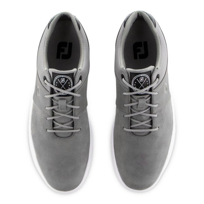 Men's Footjoy Contour Series Golf Shoes Grey | TLPQSYX-23