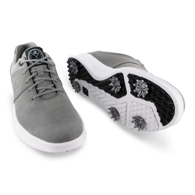 Men's Footjoy Contour Series Golf Shoes Grey | TLPQSYX-23