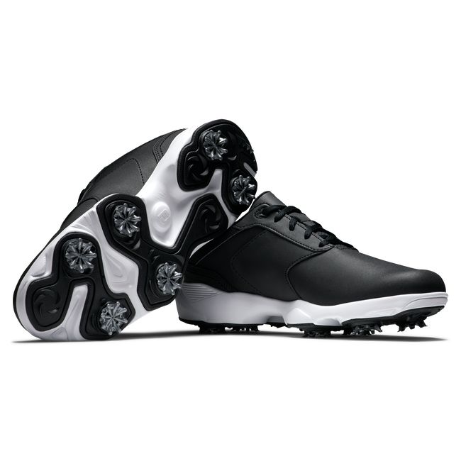 Men's Footjoy Ecomfort Golf Shoes Black | NLHDMRC-63