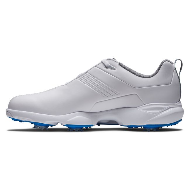 Men's Footjoy Ecomfort Spiked Golf Shoes White | ENKFUTY-62