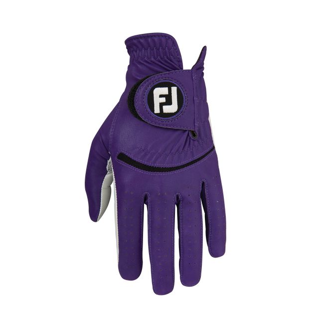 Men's Footjoy FJ Spectrum Golf Gloves Purple | GBZKFAT-97