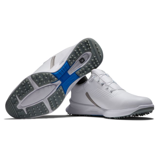 Men's Footjoy Fj Fuel Boa Sneakers White | DNVMTJW-82