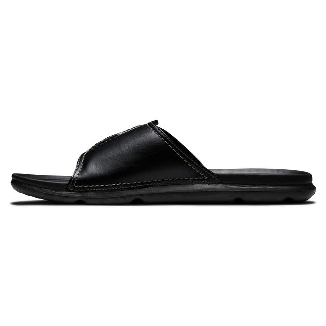 Men's Footjoy Fj Slides Black | PLAEOVX-46