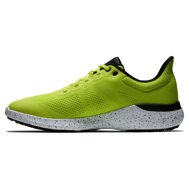 Men's Footjoy Flex Citrus Glow Golf Shoes Green | WIATSNU-04