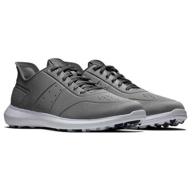 Men's Footjoy Flex Le3 Golf Shoes Grey | KIMNSGD-42