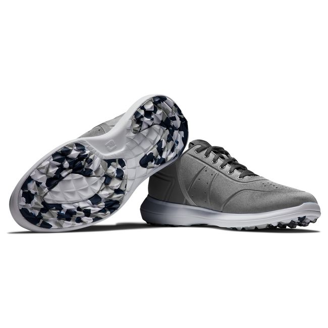 Men's Footjoy Flex Le3 Golf Shoes Grey | KIMNSGD-42