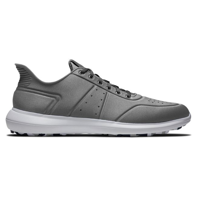 Men\'s Footjoy Flex Le3 Golf Shoes Grey | KIMNSGD-42