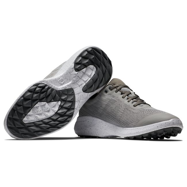 Men's Footjoy Flex Spikeless Golf Shoes Grey | NCIOVUJ-59