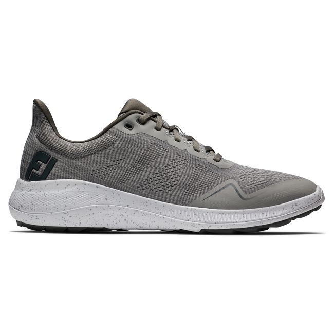 Men\'s Footjoy Flex Spikeless Golf Shoes Grey | NCIOVUJ-59