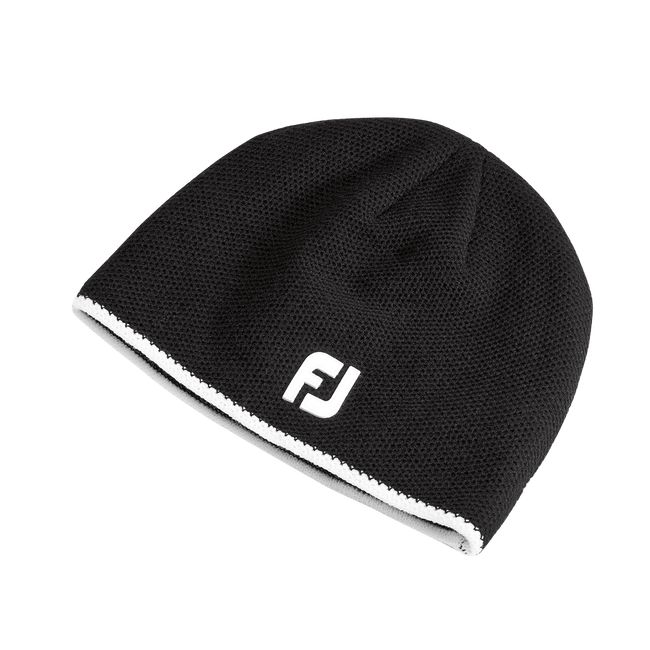 Men\'s Footjoy Golf Beanie Hats Black | VMFXPRG-31