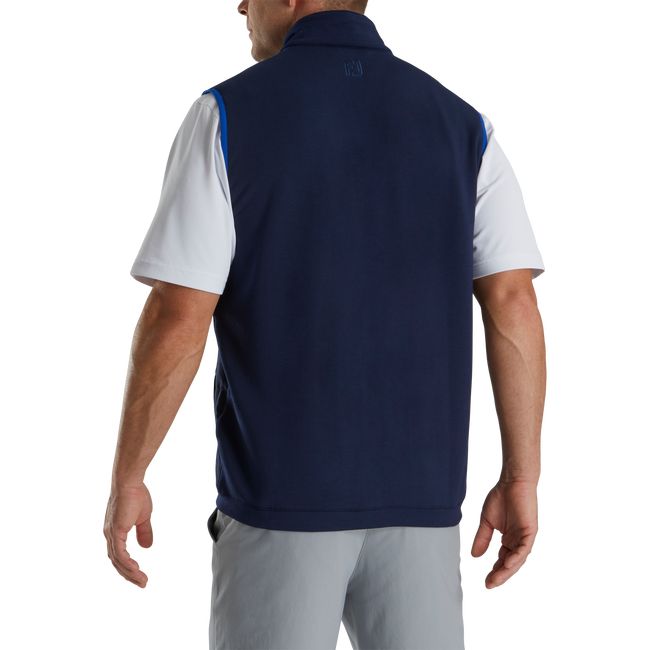 Men's Footjoy Hybrid Vest Navy | ILKMCSQ-08