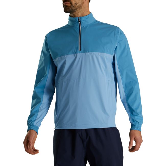 Men\'s Footjoy Hydroknit Pullover Jackets Blue | YVKCPEH-76