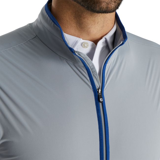 Men's Footjoy Hydroknit Vest Grey | ZHBSPFX-15