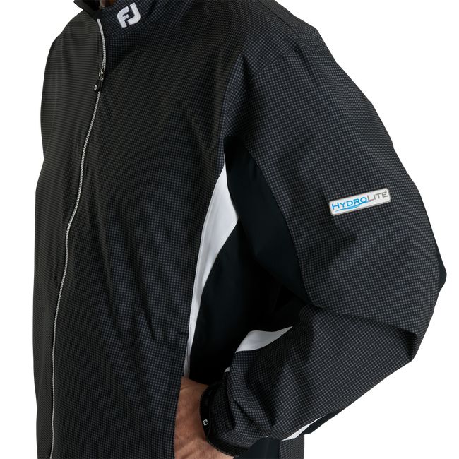 Men's Footjoy Hydrolite Rain Jackets Black | DYMRCWB-31