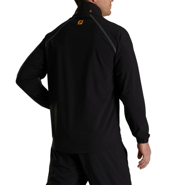 Men's Footjoy Hydrotour Rain Jackets Black | HGNEMOD-29