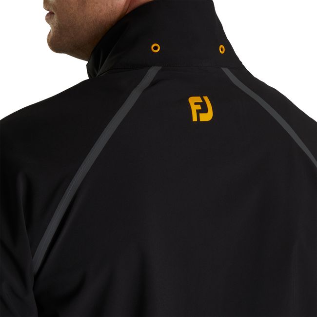 Men's Footjoy Hydrotour Rain Jackets Black | HGNEMOD-29