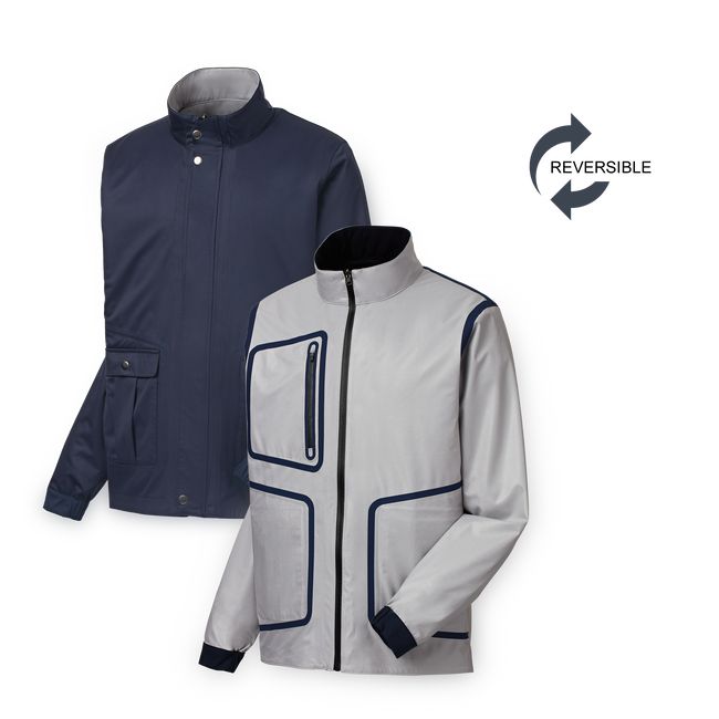 Men's Footjoy Hydroverse Jackets Navy | OGUYFZE-71