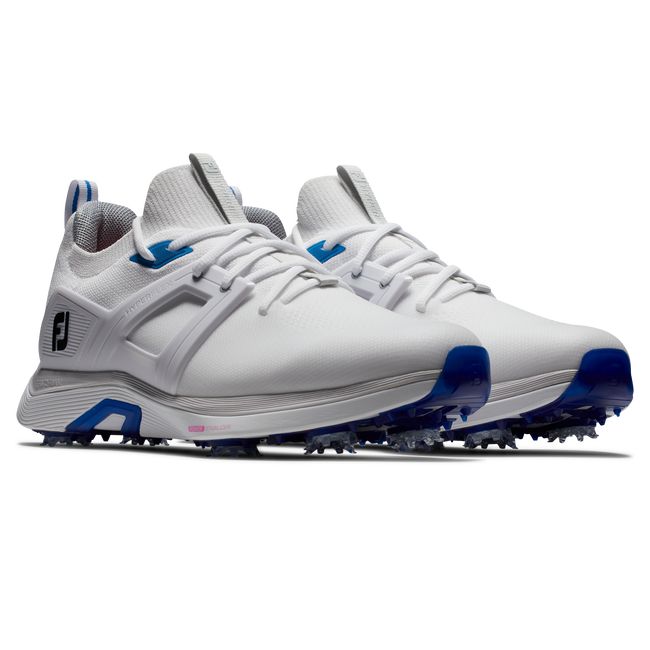 Men's Footjoy Hyperflex Spiked Golf Shoes White | JFUVEBM-25