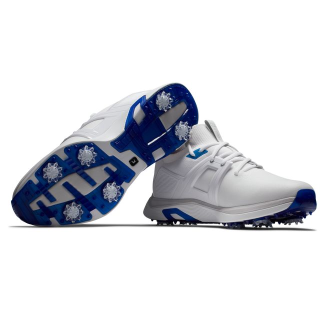 Men's Footjoy Hyperflex Spiked Golf Shoes White | JFUVEBM-25