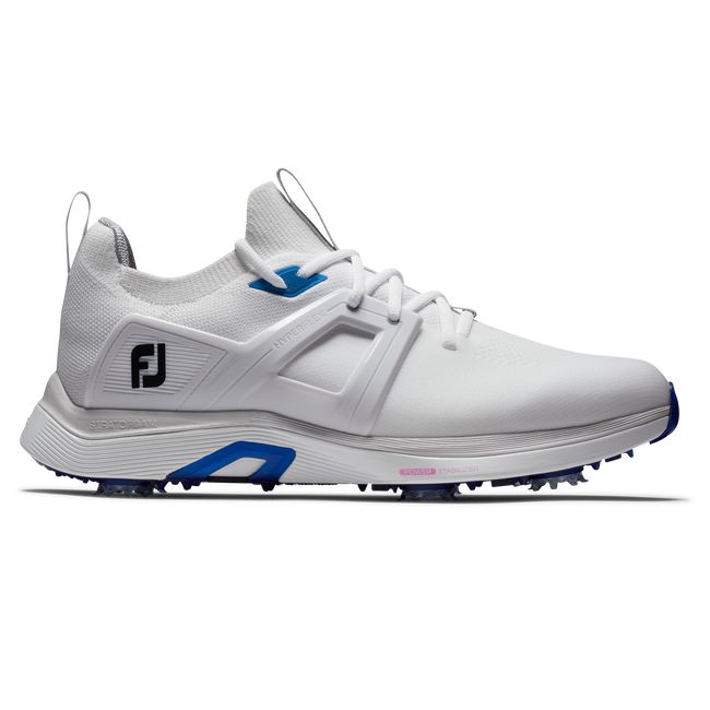 Men\'s Footjoy Hyperflex Spiked Golf Shoes White | JFUVEBM-25