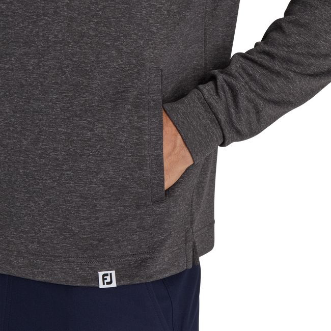 Men's Footjoy Lightweight Hoodie Dark Grey | TOQJGSD-07