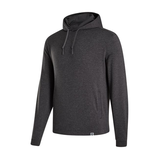 Men\'s Footjoy Lightweight Hoodie Dark Grey | TOQJGSD-07