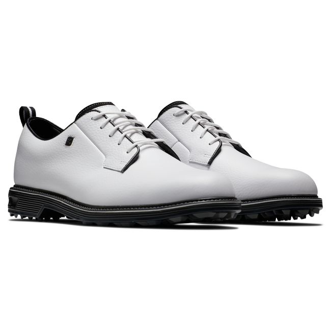 Men's Footjoy Premiere Series - Field Spikeless Golf Shoes White / Black | TEOSIQD-03