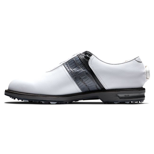 Men's Footjoy Premiere Series - Packard BOA Spikeless Golf Shoes White / Grey | AOTVNQB-72