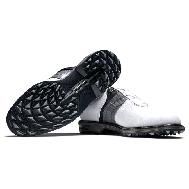 Men's Footjoy Premiere Series - Packard BOA Spikeless Golf Shoes White / Grey | AOTVNQB-72