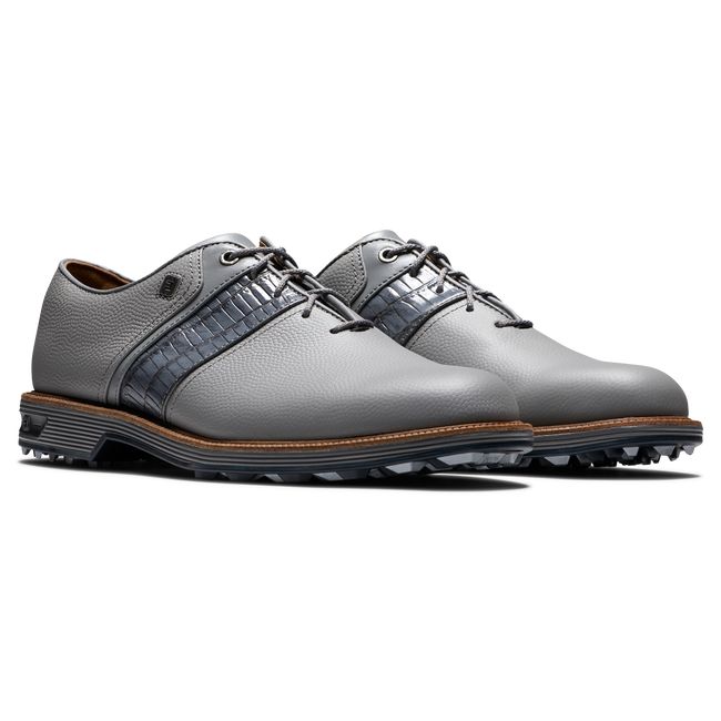 Men's Footjoy Premiere Series - Packard Golf Shoes Grey | FJVTIWM-17