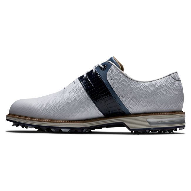 Men's Footjoy Premiere Series - Wilcox Spiked Golf Shoes White | JQUROCL-07