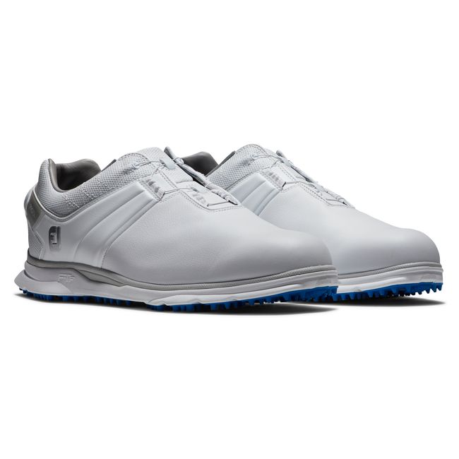 Men's Footjoy Pro|Sl Boa Spikeless Golf Shoes White | EUJVXZR-14