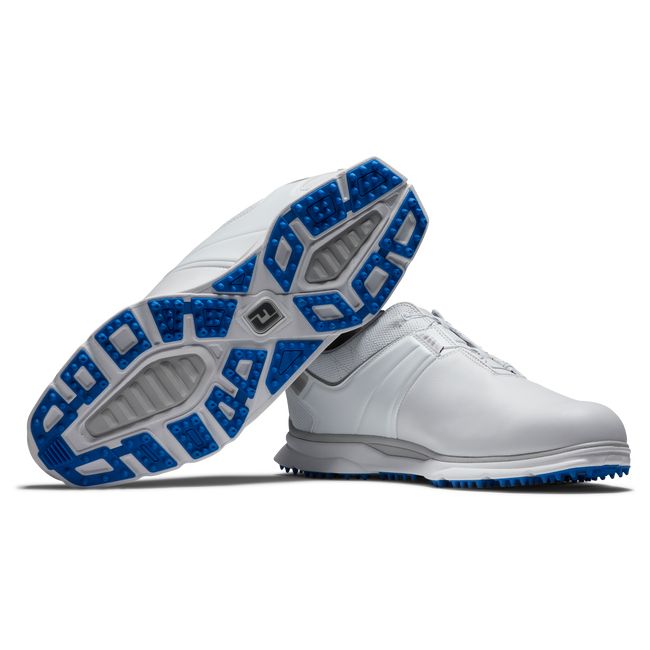 Men's Footjoy Pro|Sl Boa Spikeless Golf Shoes White | EUJVXZR-14