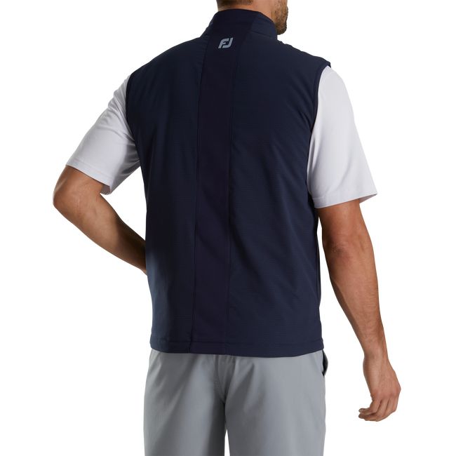 Men's Footjoy Thermoseries Vest Navy | KEWGLJH-65