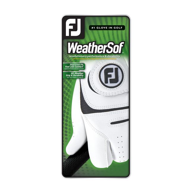 Men's Footjoy Weathersof Golf Gloves White | KNDLQVE-63