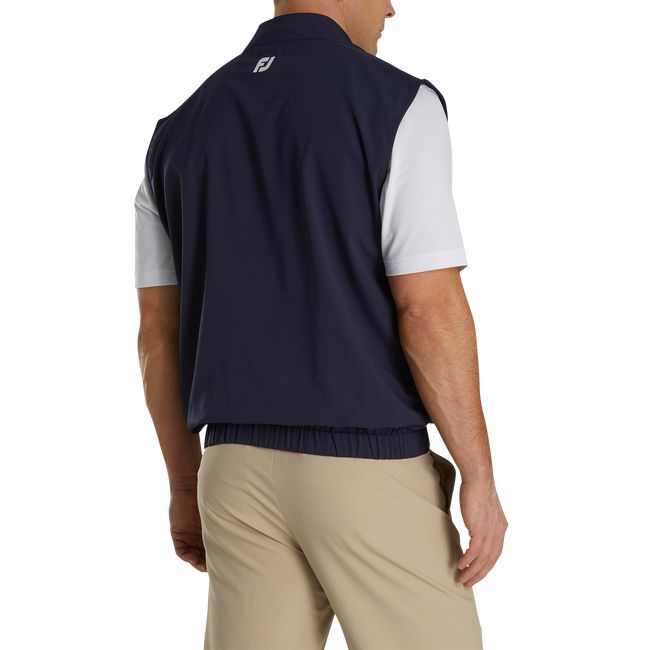 Men's Footjoy Windshirt Vest Navy | WDPFABS-58