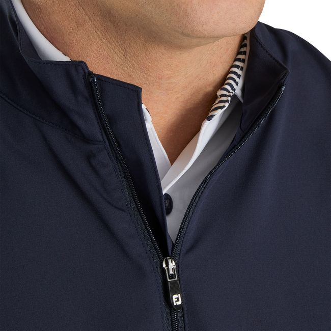 Men's Footjoy Windshirt Vest Navy | WDPFABS-58