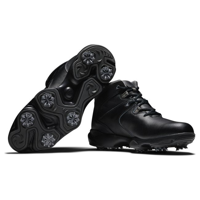 Men's Footjoy Winter Golf Boots Black | VOEGQSC-98